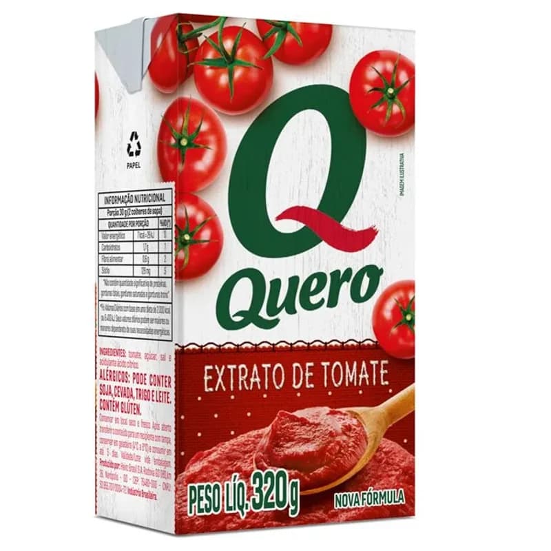 Extrato Tomate Quero 320g Tp