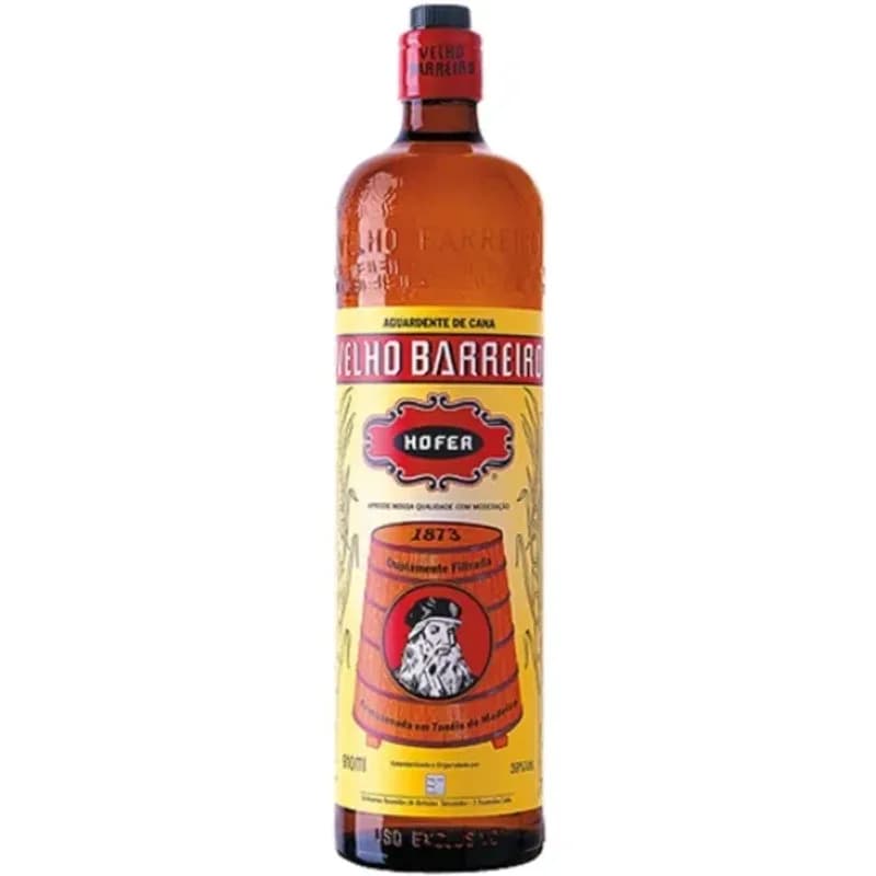 Aguardente Velho Barreiro 910ml