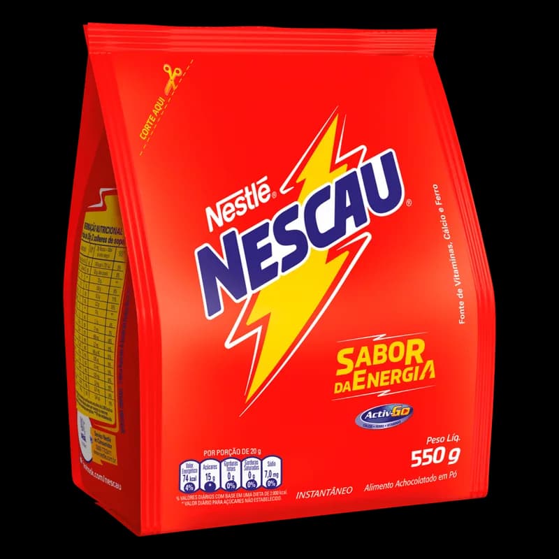 Achocolatado Em Po Nescau Pct 550g