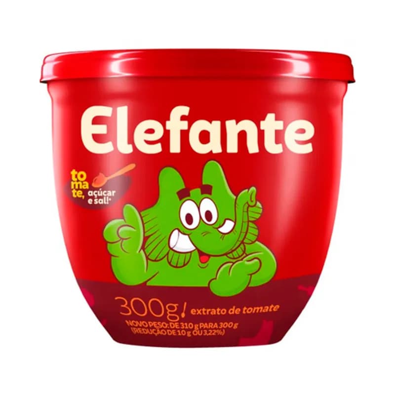 Extrato Tomate Elefante 300g