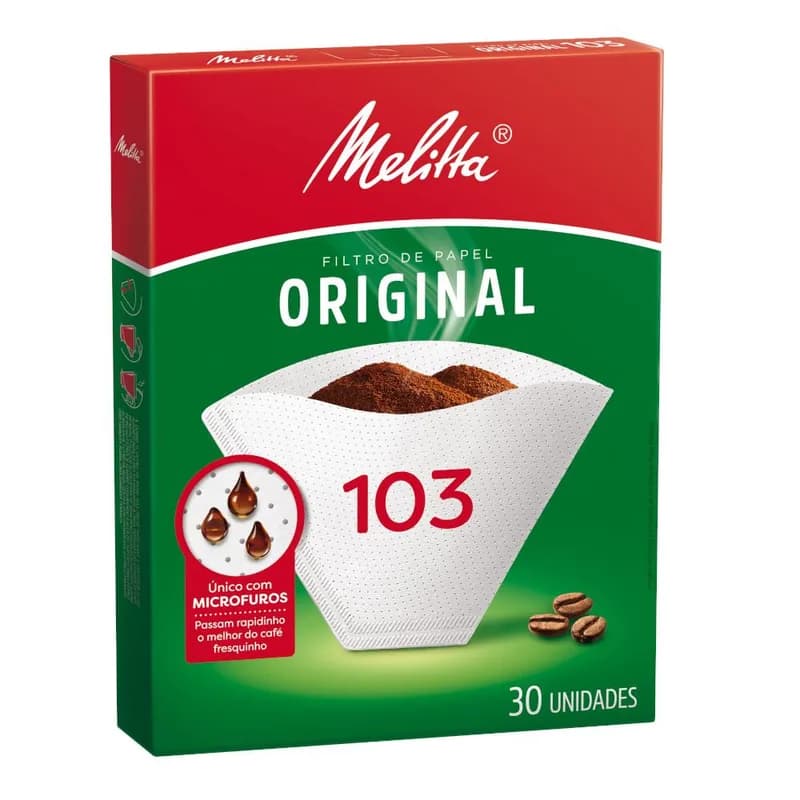 Filtro Papel Melitta 103 30 Und