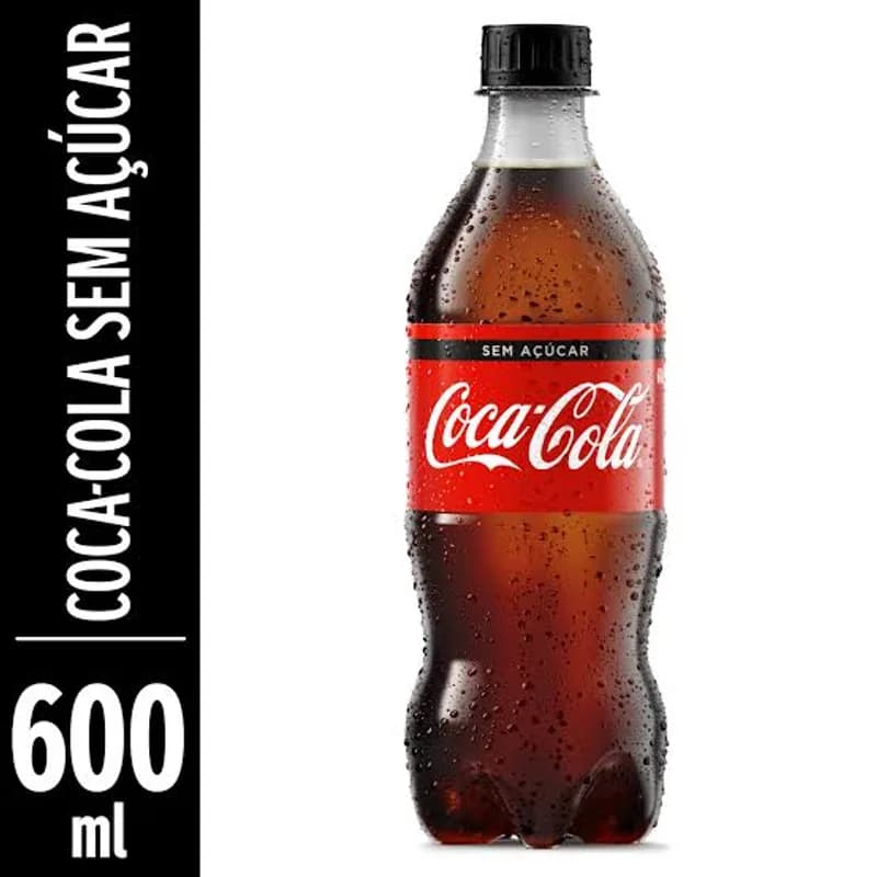 Refrig Coca Cola 600ml Pet Zero