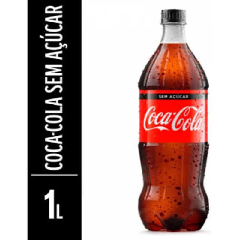 Refrig Coca Cola 1lt Pet Zero