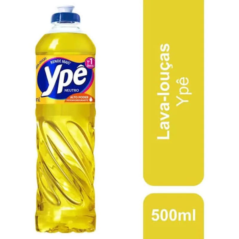 Detergente Ype 500ml Neutro