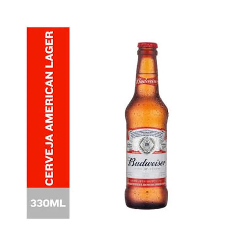 Cerveja Budweiser 330ml Ln