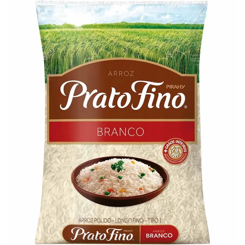 Arroz Prato Fino 1kg