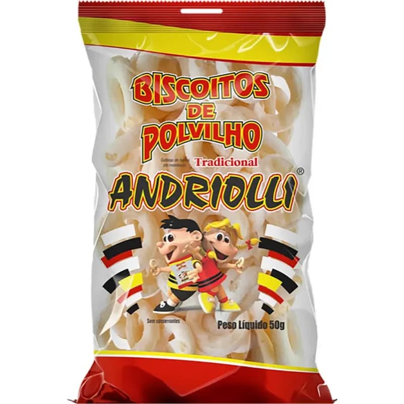 Biscoito Polvilho Andriolli 75g