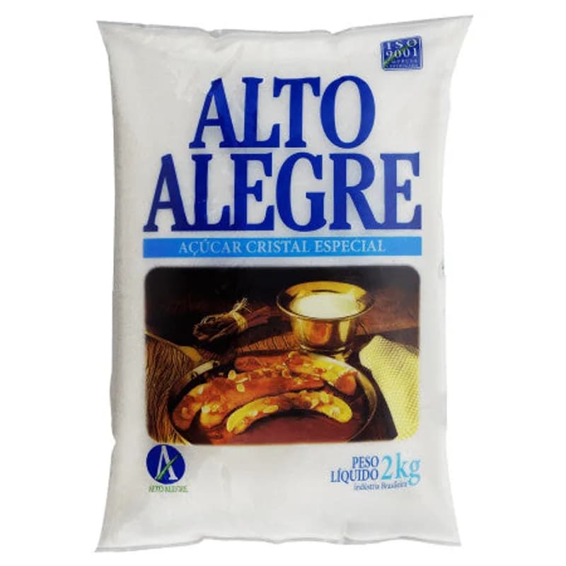 Acucar Cristal Alto Alegre 2kg