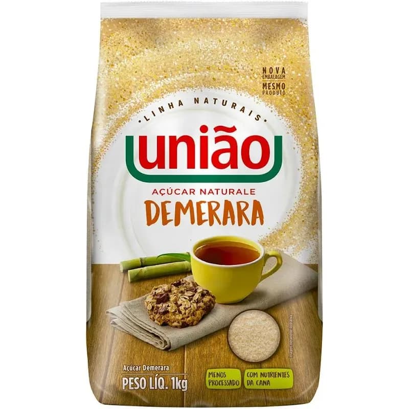 Acucar Demerara Uniao 1kg Naturale