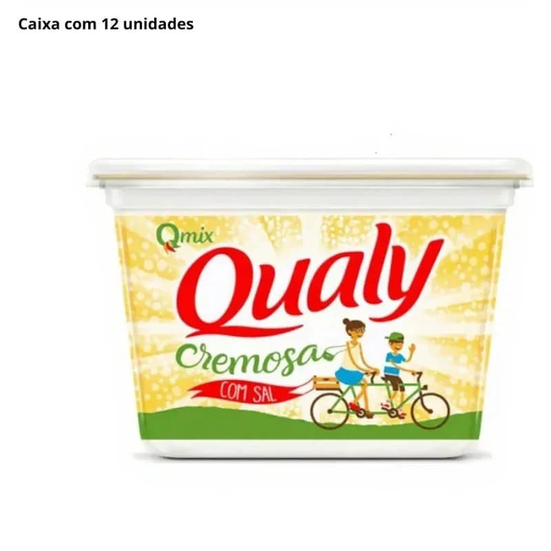 Margarina Qualy 500g Com Sal