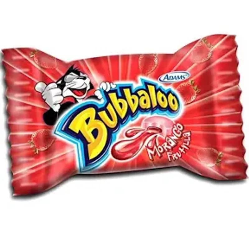 Chiclets Bubbaloo Morango