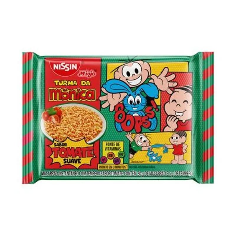 Mac Inst Nissin Turma Da Monica 85g Tomate
