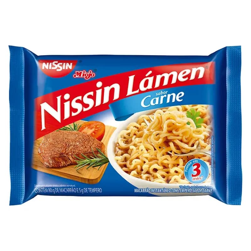 Mac Inst Nissin Lamen 80g Carne