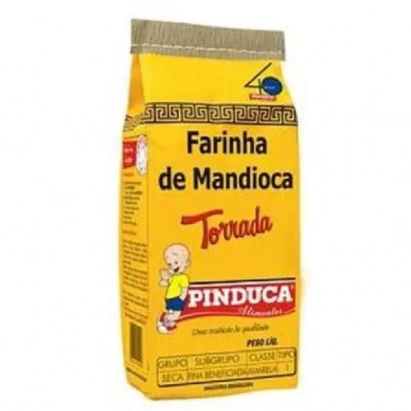 Farinha Mandioca Pinduca 500g Torrada