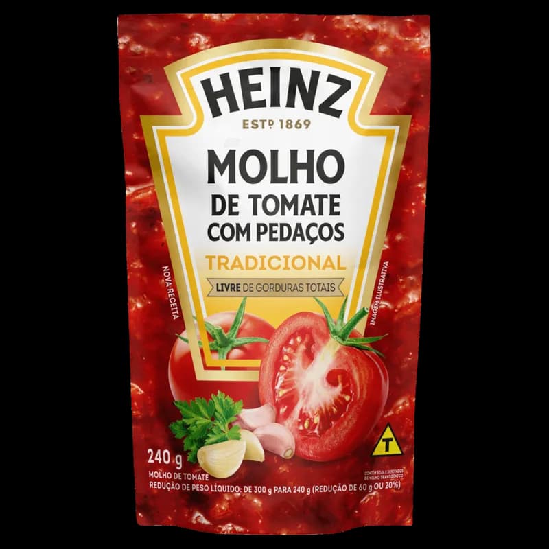 Molho Heinz Tradicional Sachet - 240g