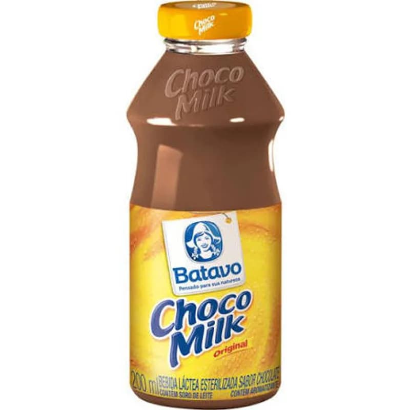 Bebida Chocomilk 200ml Garrafa
