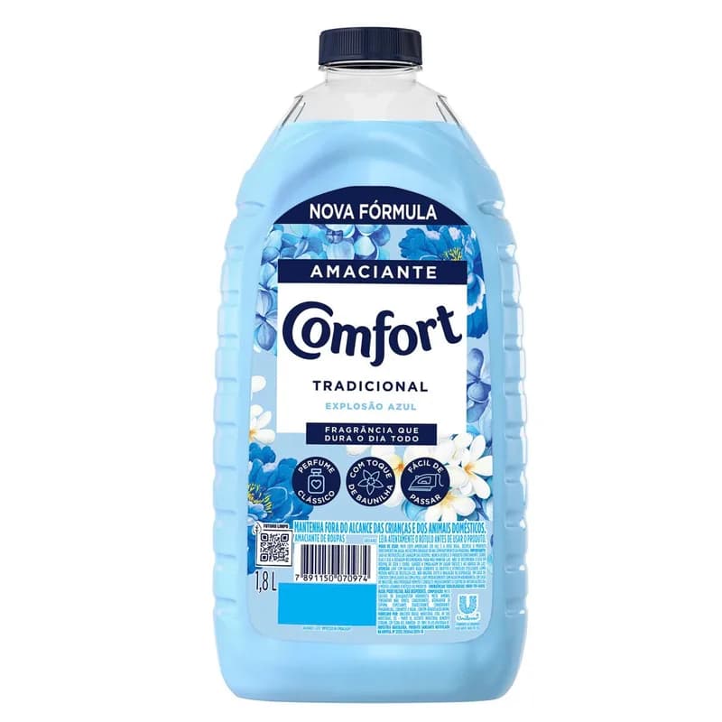 Amaciante Comfort 1,8l Explosao Azul