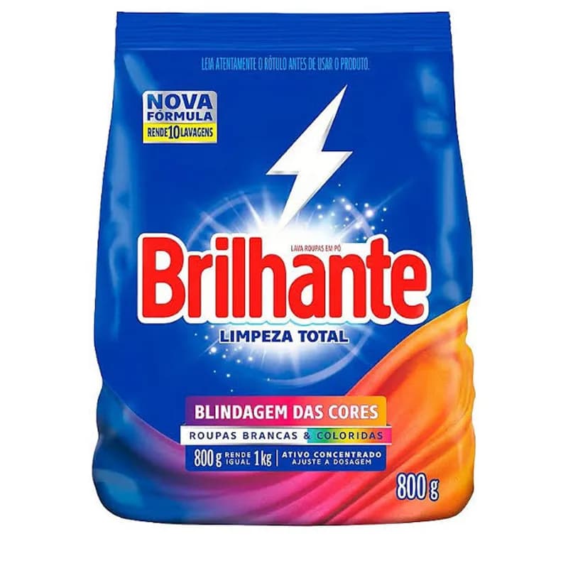 Sabao Po Brilhante 800g